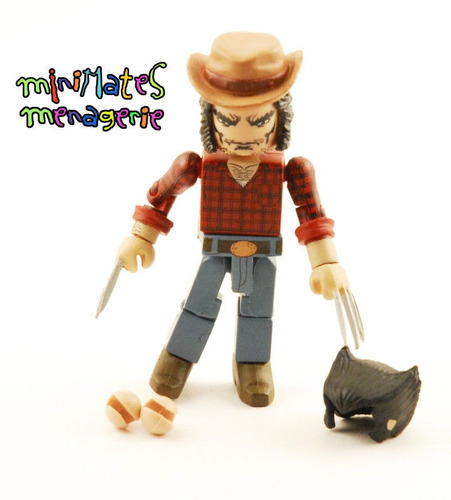 Minimates De Marvel Wolverine A Través Del Edades Logan