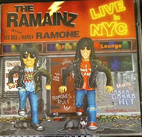 Cd The Ramainz Dee Dee & Marky Ramone Live In Nyc (Usado)