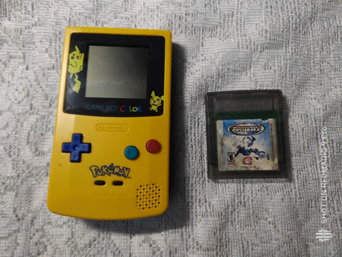 Game Boy Color Pokémon Amarillo Carcasa Custom 