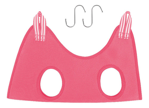 2 Cat Grooming Hamaca Restricción Rosa Medio Multi Rosa