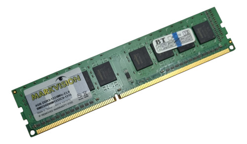 Memória Ram 4gb Markvision Ddr3 1333mhz Bmd34096m1333c9 (Usado)