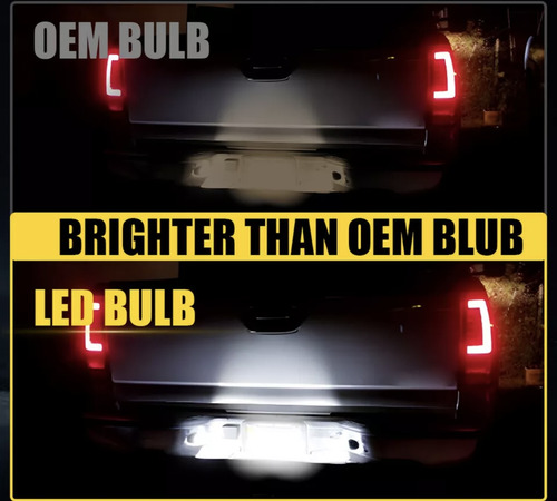 Luz Matrícula Cheyenne Silverado Sierra 99 13 Tahoe 00 06
