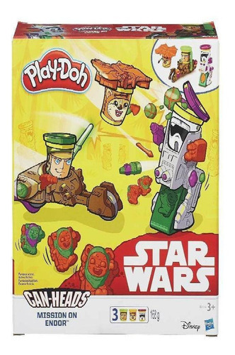 Massinha Playdoh Star Wars Missão Em Endor Da Hasbro B0001