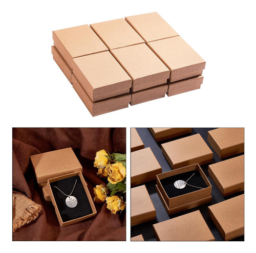 2 Juego De 12 Cajas De Regalo Para Joyas, Cajas De Regalo