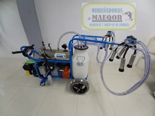 Imagen 3 de 5 de Ordeñadora Macoffi Para Dos Vacas Luz Y Gasolina.