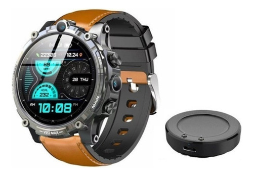 Reloj Inteligente Cámara Dual Bluetooth Videollamada V20 Max