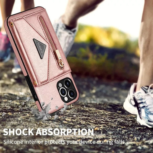 Funda De Piel Para iPhone Funda Tipo Cartera Con Correa