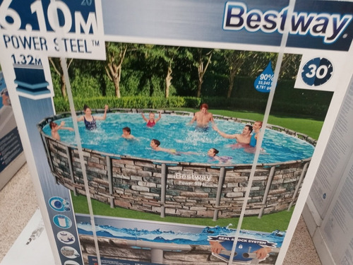 Piscina Gigante De 6.10mts X1.30mts $1700