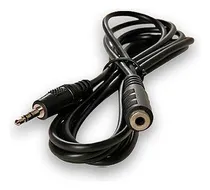 Comprar Cable De Audio Estereo Miniplug Macho A Macho 3.5mm 1,8 Mts