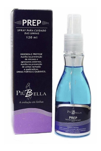 Prep Anti Septico 120 Ml - Piu Bella - Original Nota Fiscal