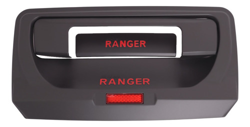 Bisel Cubre Manilla De Portalón Negro Ford Ranger 2016-2022