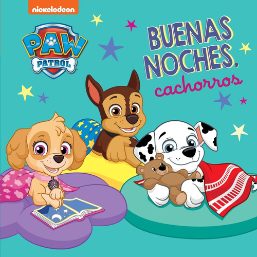 Buenas Noches Cachorros Paw Patrol Patrulla Canina Pequenas 