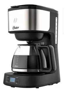 Cafetera Oster Programable 8 Tazas Color Negro