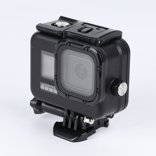 Imagen 4 de 9 de Case Contra Golpe Acuatico 45 Metros Sumergible Gopro Hero 8