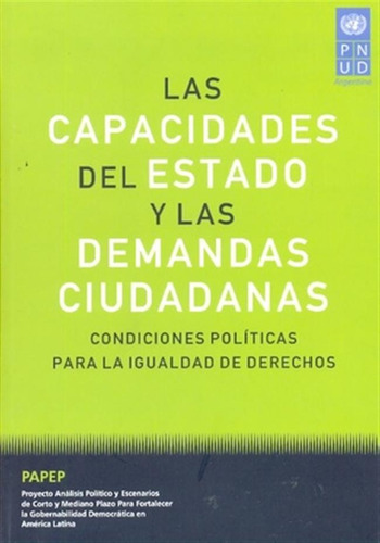 Capacidades Del Estado Y Las Demandas Ciudadanas Las