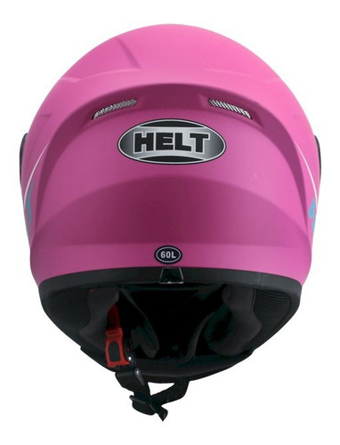 Imagem 3 de 4 de Capacete Helt Polar Pink Fosco
