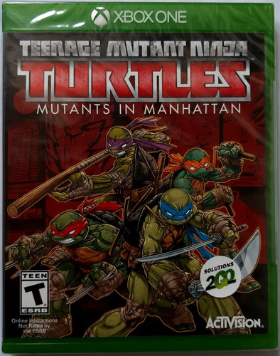 Teenage Mutant Ninja Turtles Mutants In Manhattan Xbox One 