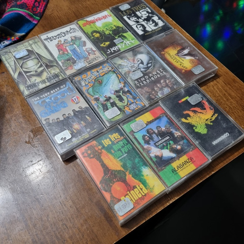 Lote De Cassettes Tiro De Gracia, Rezonancia, Etc.