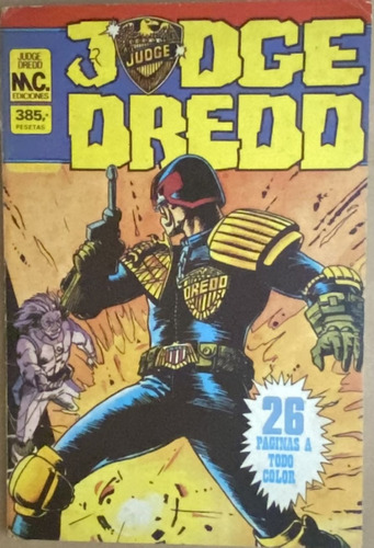Judge Dredd, Taco 4 Revista Del 5 Al 8, Mc Ediciones, B1x7