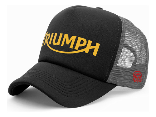 Gorra Trucker Personalizada Logo Retro Triumph 
