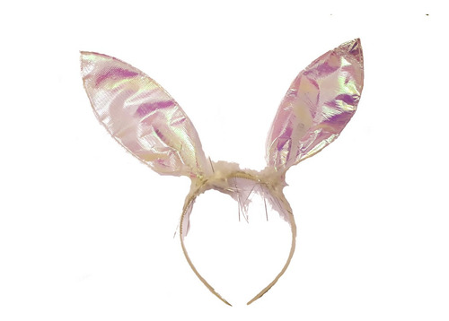 Imagem 3 de 6 de 12 Tiaras Para Páscoa Orelha Coelho Coelhinha - Cores
