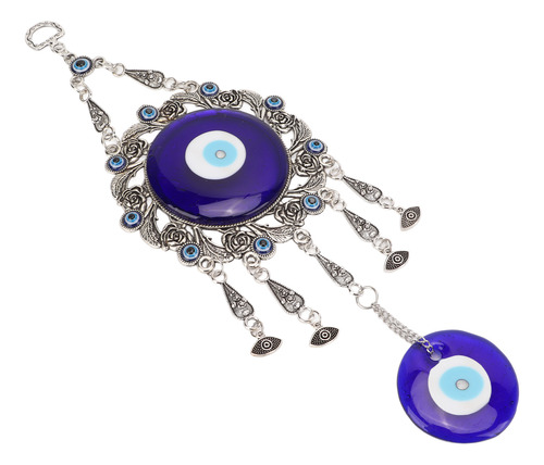 Colgante Único Para Colgar Con Forma De Ojo Azul, Adorno Tur