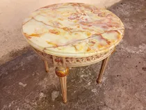 Comprar Mesa Ratona Francesa Xvi Marmol Tallada Antigua