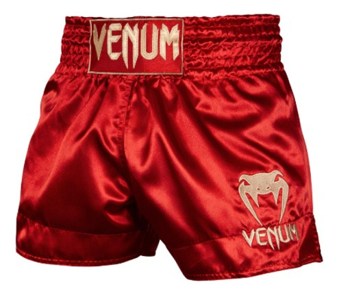 Short Venum Classic Rojo Dorado