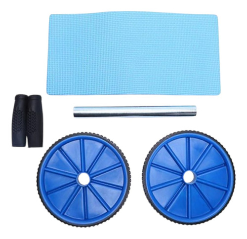 Rodillo Ejercicio Abdominal Doble Rueda De Abdomen