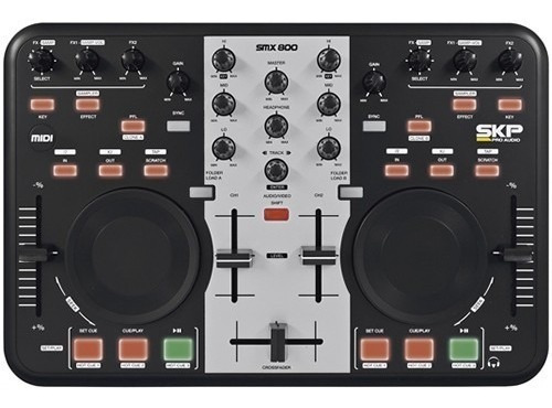 Controlador Skp Pro Audio Workstation Dj Smx 800 Smx-800