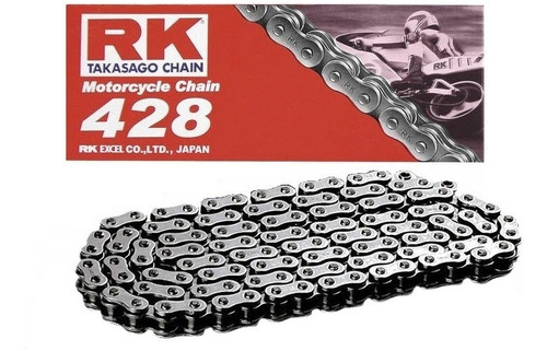 Cadena Rk 428 X 130 C/clip 