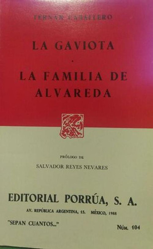 Libro La Gaviota- La Familia De Alvareda
