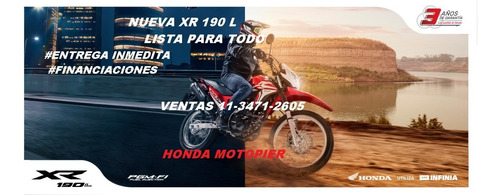 Imagen 21 de 25 de Honda Xr 190 0km Fi Xr Tornado Xre Wave Financia Motopier