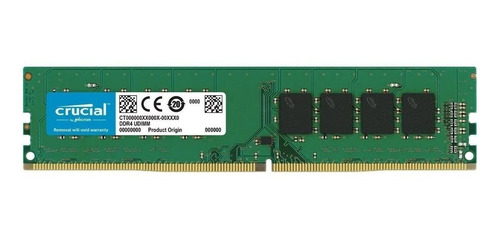 Memoria RAM color verde 8GB 1 Crucial CT8G4DFS8266
