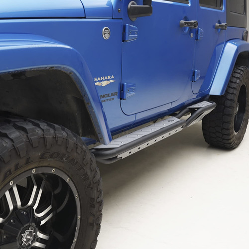 Paramount Automotive Gen Tri-tube Rock Sliders Puerta Jk