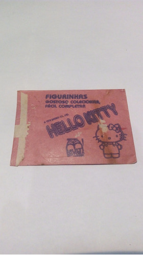 Raro Envelope Lacrado Antigo Hello Kitty  1978 