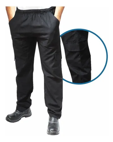 Calça preta brim 2025