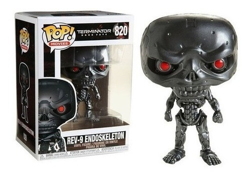 Funko Pop Rev-9 Endoskeleton #820 Terminator Dark Fate