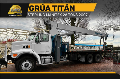 Grúa Titán Sterling Manitex 26 Tons 2007