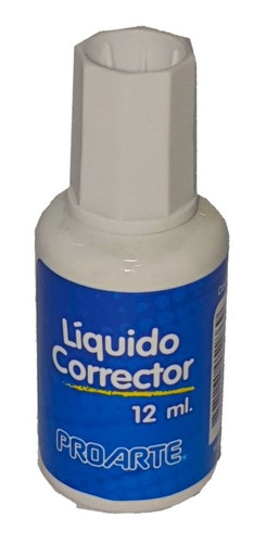 Corrector Liquido Proarte Con Pincel  12ml