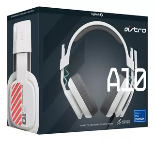 Astro A10 Gen 2, Audífonos Blanco Gamer, Xbox One, Ps4, Pc