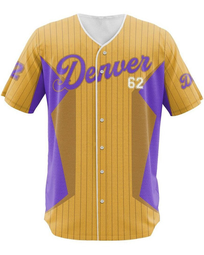 Imagem 1 de 2 de Camisa Jersey Colorado Rockies Denver Baseball Beisebol