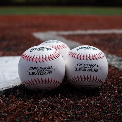 12 Pelotas Baseball Rawlings Olb3 Beisbol Entrenamiento Mlb