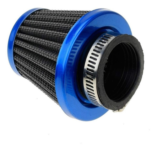 38 Mm 1 1/2  Filtro De Aire Azul Para 50cc-125cc