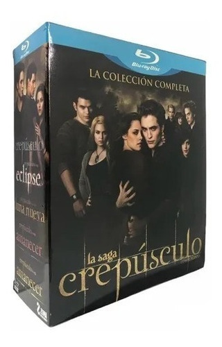 Crepusculo Twilight La Saga Completa 5 Peliculas Blu-ray