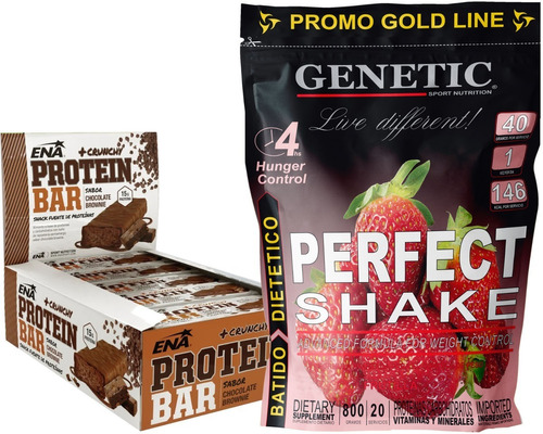 Aminos Esenciales Perfect Shake Barras Proteicas Genetic