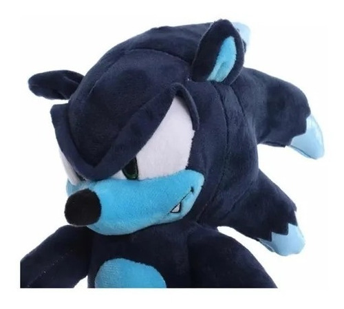 Excelente Peluche Sonic Lobo Sombra Azul Oscuro