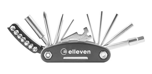 Kit Canivete Elleven 16 Funções Chave Ferramenta Bike