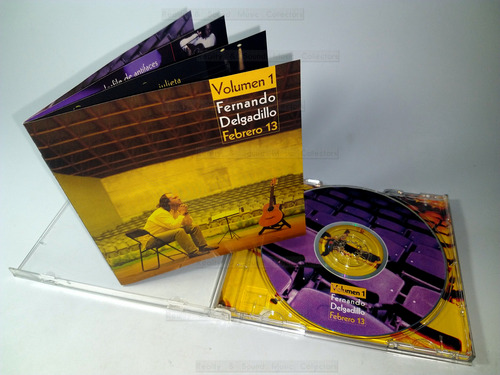 Fernando Delgadillo Febrero 13 Vol1 Cd Discos Pueblo 1999 (Usado)