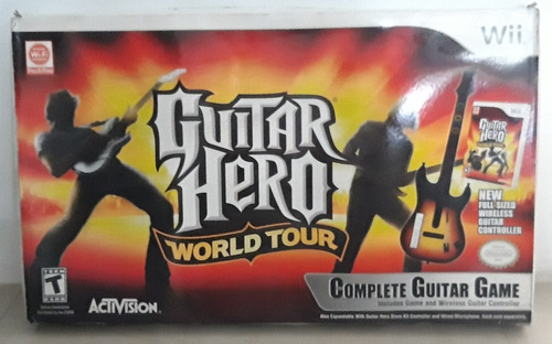Imagen 1 de 3 de Guitar Hero World Tour Incluye Juego Y Control Wireless